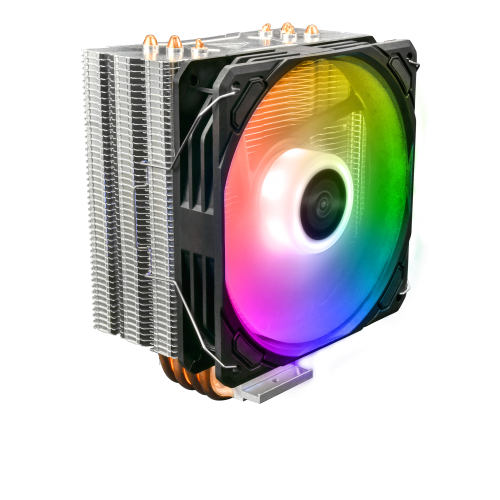 GAMDIAS BOREAS E1-410, ARGB, 120mm, CPU  Kule Tipi Hava Soğutma (AMD AM4-AM5 ve INTEL Tüm işlemciler ile uyumlu)