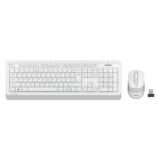 A4 TECH FG1010, Beyaz, FSTYLER, 2.4Ghz Kablosuz, Türkçe Q, Klavye Mouse Set