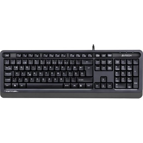 A4 TECH FK10, Gri, FSTYLER, USB Kablolu, Türkçe F, Multimedya KLAVYE