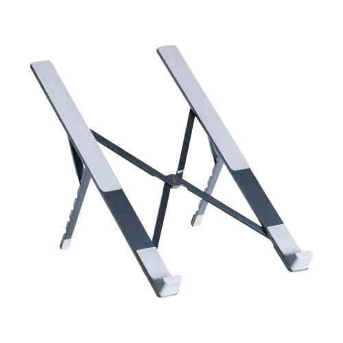 FRISBY FNC-5135ST, 10"-17.3" Taşınabilir,  Katlanır, Notebook Standı, 5 Kademeli Ayarlanabilir Yükseklik, Alüminyum (Gri-Mavi)