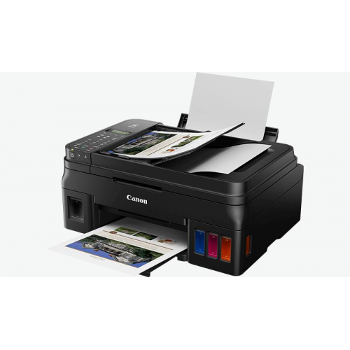 CANON PIXMA G4411, Renkli, Mürekkep Mega Tanklı, Yazıcı, Tarayıcı, Fotokopi, Fax, Wifi  +1 Şişe Orijinal Siyah Mürekkep Hediye
