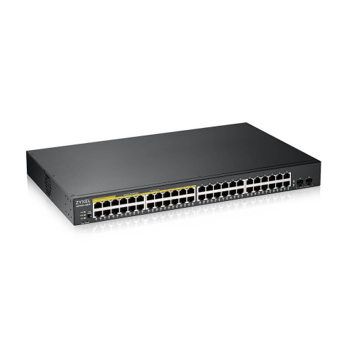 ZyXEL GS1900-48HP V2 48Port Gigabit 24xPoE 170W Yönetilebilir Switch