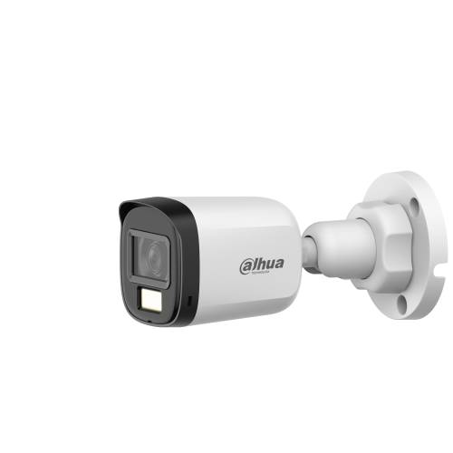 DAHUA HAC-B1A21P-U-IL-0360B, 2Mpix,  3.6mm Lens, 30 Mt Gece Görüşü, Smart Dual Light, Bullet Kamera