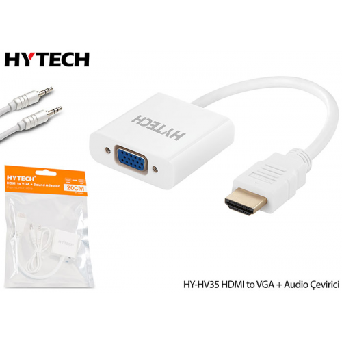 HYTECH HY-HV35, HDMI To VGA Çevirici