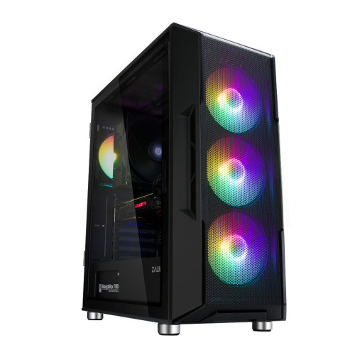 ZALMAN I3 NEO, MegaMax, 700W 80+, Mesh Panel, Tempered Glass, RGB, ATX GAMING KASA