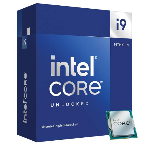 INTEL i9-14900K 24 Core, 3.20Ghz, 36Mb, 253W, LGA1700, 14.Nesil, BOX, (Grafik Kart VAR, Fan YOK)