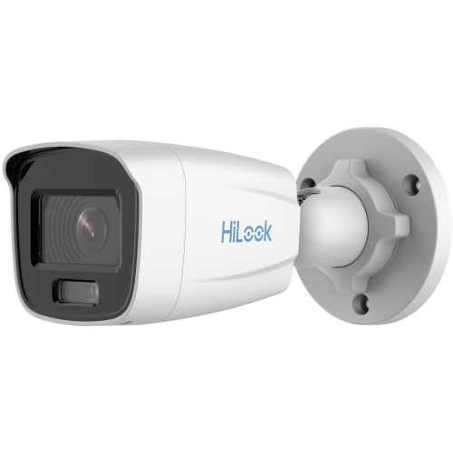 HILOOK IPC-B129H, 2Mpix, 4mm Lens, H265+, 30Mt Gece Görüşü, Color Vu Lite, PoE, Bullet, IP Kamera