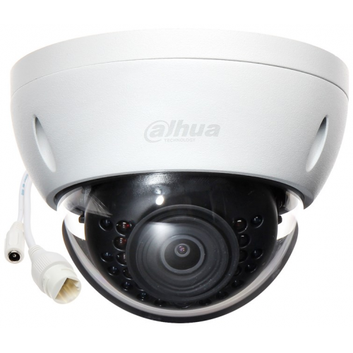 DAHUA IPC-HDBW1431E-0280B-S4  4Mpix, 2,8mm Lens,   H265+, 30Mt Gece Görüşü, IP67, PoE Dome IP Kamera