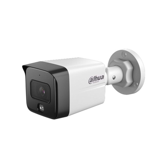 DAHUA IPC-HFW1230TC1-SA, 2Mpix, 3,6mm Lens,  SD Kart, Starlight, H265+, Dahili Mikrofon, 30Mt Gece Görüşü, IP67, PoE Bullet IP Kamera
