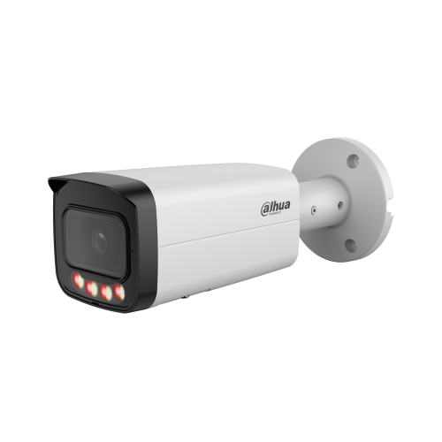 DAHUA IPC-HFW21249T-AS-IL  12Mpix, 2,8mm Lens,SD Kart, Smart Dual Light, H265+, 30Mt Gece Görüşü, IP67, Dahili Mikrofon, PoE Bullet IP Kamera