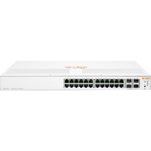 HP Aruba Instant On JL682A 1930-24G, 24Port, GigaBit, 4 Port Gigabit SFP, Yönetilebilir, Rack Mount Switch