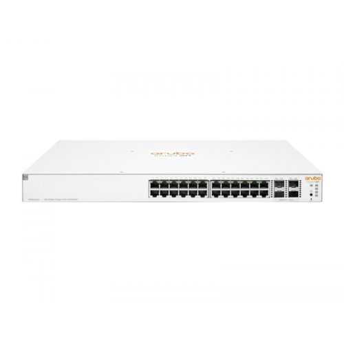 HP Aruba Instant On JL683A 1930-24G, 24Port, GigaBit, 24 Port PoE, 195W, 4 Port Gigabit SFP, Yönetilebilir, Rack Mount Switch