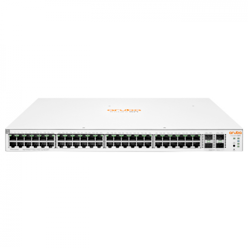 HP Aruba Instant On JL686B, 1930-48G, 48Port, GigaBit, 48 Port PoE, 370W, 4 Port Gigabit SFP, Yönetilebilir, Rack Mount Switch