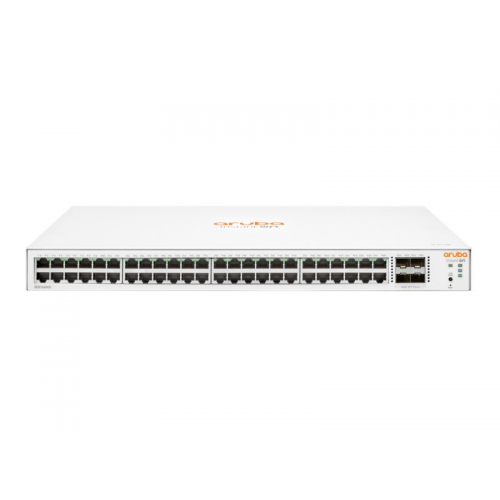 HP Aruba Instant On, JL814A, 1830-48G, 48Port, GigaBit, 4 Port Gigabit SFP, Yönetilebilir, Rack Mount Switch