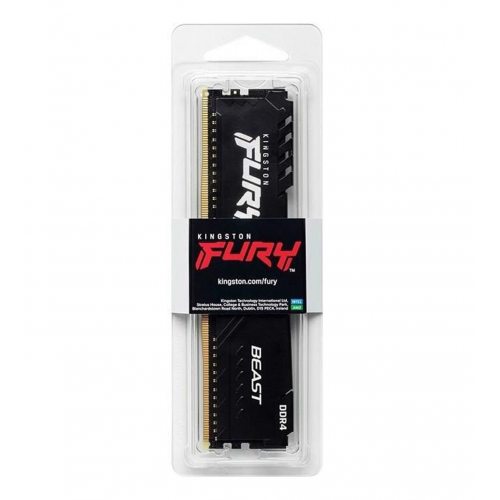 KINGSTON KF432C16BB/32 32Gb DDR4 3200Mhz, CL16, FURY BEAST, Desktop Gaming RAM
