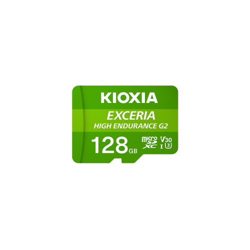 KIOXIA 128GB ExceriaG2, LMHE2G128GG2, A1 V30 4K, CL10, 100Mb/s, MicroSD Kart Bellek (SD Adaptörlü)