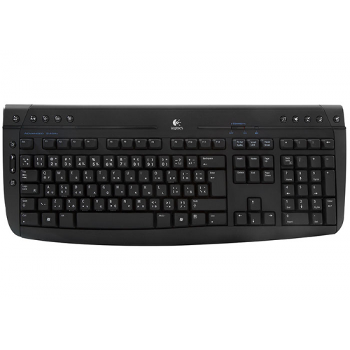 LOGITECH PRO 2000CL, Kablosuz, İngilizce Q, Multimedya Klavye