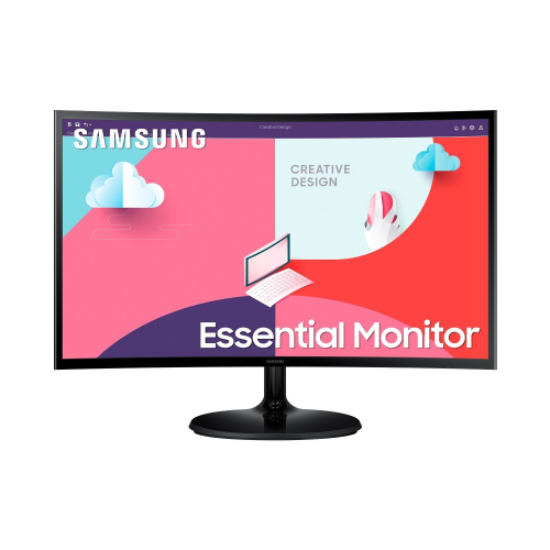 SAMSUNG LS24C362EAUXUF 24&quot; 4ms, 75Hz, Full HD, D-Sub, HDMI, VA Panel, FreeSynce Curved Monitör