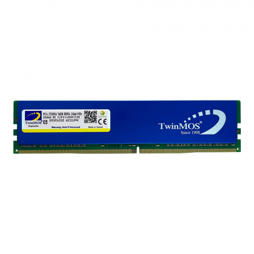TwinMOS MDD416GB2666D, 16GB, DDR4, 2666MHz, 1.2V Desktop Ram (Soğutuculu)