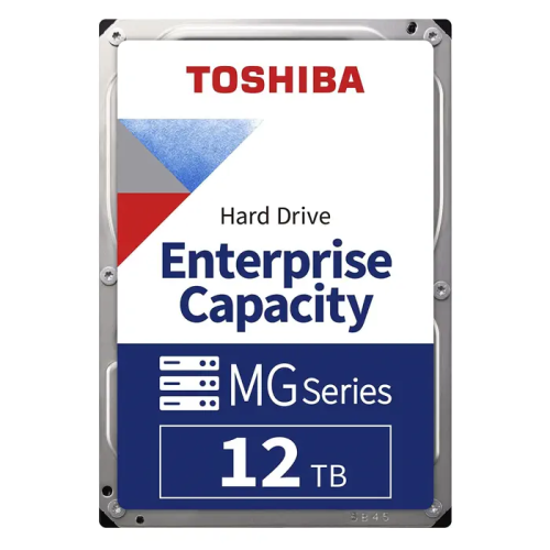 TOSHIBA ENTERPRISE, MG09ACA12TE, 3.5", 12TB, 256Mb 7200 Rpm, 7/24 Güvenlik, Data Center, Nas, Server, HDD