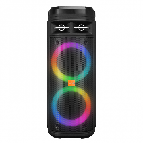 MIKADO MD-BT106, 30W, USB/BT/TF/TWS, RGB Aydınlatmalı, Toplantı, Parti, Açık Hava Speaker. Kablosuz Mikrofon Hediyeli