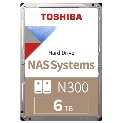 TOSHIBA N300, MN10ADA600S, 3.5", 6TB, 512Mb 7200 Rpm, SATA3, 7/24 NAS, SERVER, HDD (Türkiye Distribütörü Garantili)