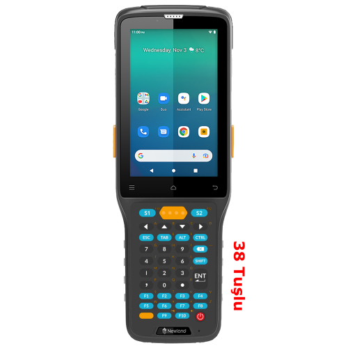 NEWLAND N7-PRO-W4-S3, Cachalot Pro II, Android 11, WiFi, Bluetooth, 4 GB RAM, 64 GB ROM, 2D Karekod, 4" Dokunmatik Ekran, El Terminali