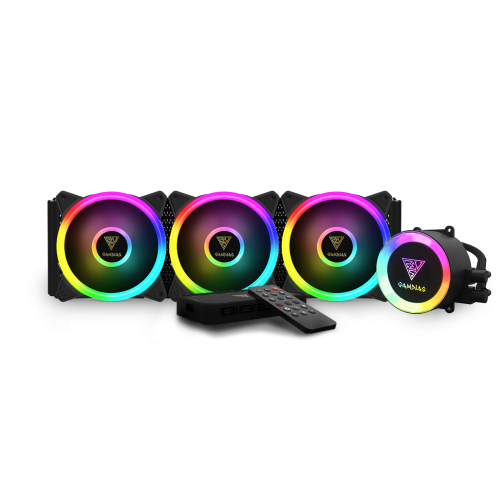 GAMDIAS CHIONE P2-360R, 360mm, ARGB, 3 Fanlı, CPU Sıvı Soğutma (Kumandalı)