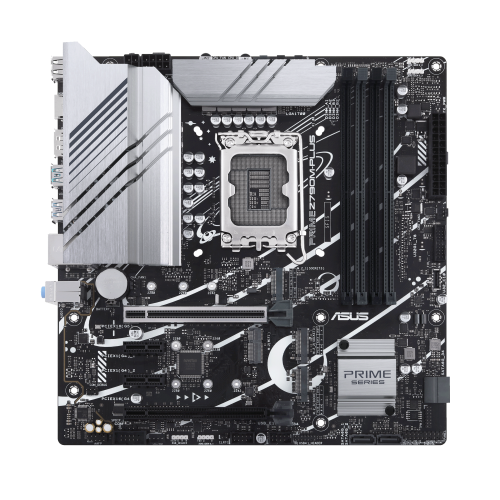 ASUS PRIME Z790M-PLUS, 4xDDR5, 3x M.2, HDMI, DP, Type-C, 12-13.Nesil, LGA1700 Soket, ARGB Gaming Anakart