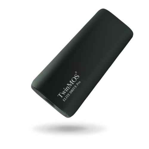 TwinMOS PSSD1TBEDP, 1TB, Taşınabilir External SSD, USB 3.2, Type-C (Dark Gray)