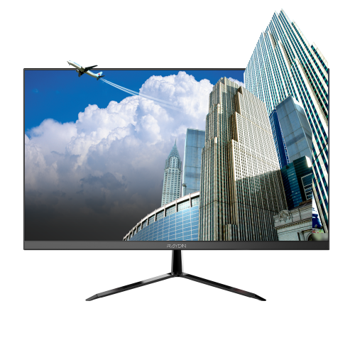 RAYDIN R2145VAB 21,5&quot; 5ms, 75Hz, Full HD, D-Sub, HDMI, Frameless, VA LED Monitör (Siyah)