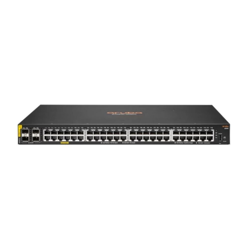 HP Aruba 6000-48G, R8N85A, 48Port, Poe, 370W, Gigabit, 4 Port GigaBit SFP, Yönetilebilir, Rack Mount Switch