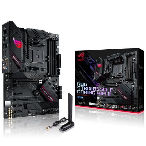 ASUS ROG STRIX B550-F GAMING WIFI II, 4xDDR4, 2x M2, HDMI, DP, Type-C, Wi-Fi 6, Bluetooth v5.2, AM4 Soket Anakart