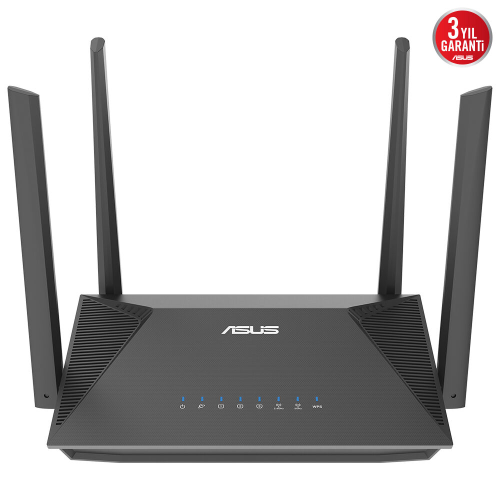 ASUS RT-AX52 Pro, AX3000, 3 Port, 3000Mbps,  Dual Band, WİFİ 6, AiMesh, Extendable Router