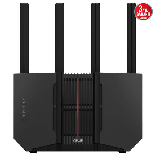 ASUS RT-BE92, BE9700, 4 Port, 9700Mbps, Tri Band, 6GHz WİFİ 7, AiMesh, Gigabit Extendable Router
