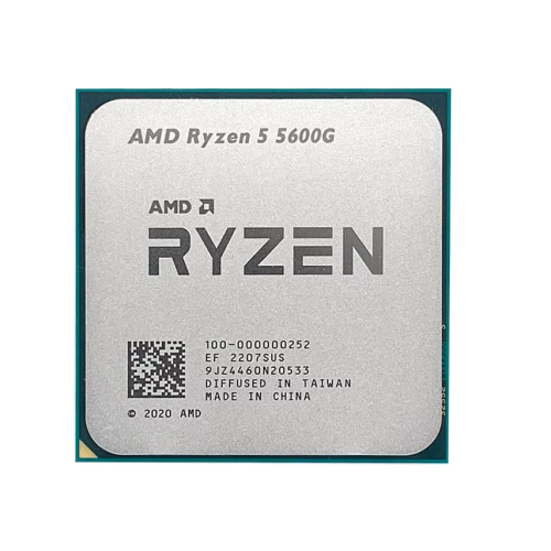 AMD RYZEN 5 5600G 6 Core, 3,90-4.40GHz,19Mb Cache,  45-65W, Radeon Grafikleri, AM4, TRAY, (Dahili Grafik VAR, Fan YOK)