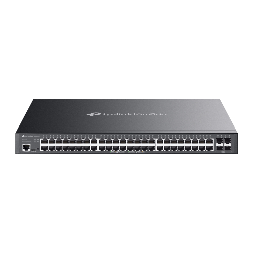 OMADA SG3452P, 48 Port Gigabit,  48 Port Gigabit PoE+, 384W, 4 Port SFP, L2+ Yönetilebilir, Rackmount Metal Kasa Switch