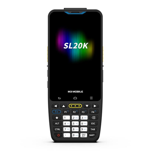 M3 Mobile SL20K, Android 13, WiFi, Bluetooth, 4" Dokunmatik ve Tuşlu Ekran, 4 GB RAM, 64 GB ROM, 2D Karekod, EL Terminali (Kılıf ve Ekran Koruyucu Dahil)