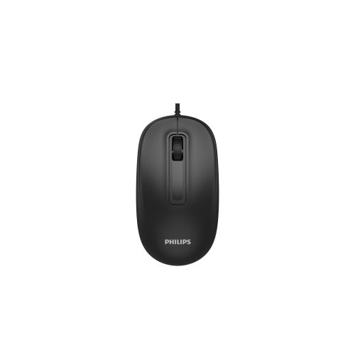 PHILIPS SPK7238B, Siyah, Usb Kablolu, 1200dpi, 3 Tuşlu Optic Mouse