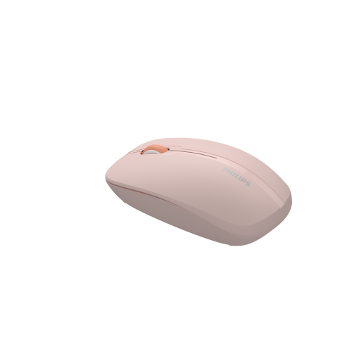 PHILIPS SPK7418P, Pembe, USB Nano 2,4Gh ve Bluetooth Kablosuz, 1600dpi, Optic, 3 Tuşlu Mouse