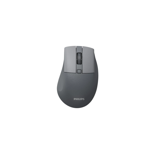 PHILIPS SPK7528G, SESSİZ, Gri, USB Nano  2,4Gh ve Bluetooth Kablosuz, 1600dpi, Optic, 3 Tuşlu Ergonamik Mouse