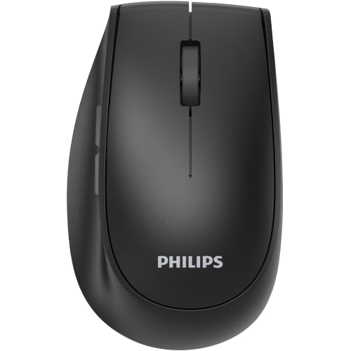 PHILIPS SPK7627B, Siyah, USB Nano 2,4Gh ve Bluetooth Kablosuz, 1600dpi, Optic, 5 Tuşlu, Şarj Edilebilir, Mouse