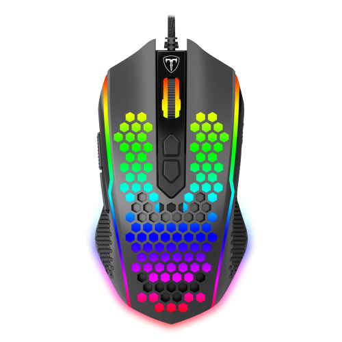 T-DAGGER T-TGM310-LIT, Imperial Lite, RGB Backlight, 8 Programlanabilir Buton, USB Kablolu, 10.00DPI, Gaming Mouse