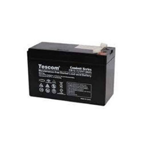 TESCOM Combatt, CB1270A, 12V 7Ah, Bakımsız, Kuru Akü. UPS için Uygundur.
