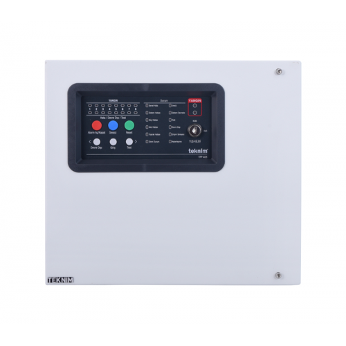 TEKNİM TFP-408 8 Bölge, Konvaksiyonel, YANGIN ALARM PANELİ