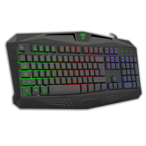 T-DAGGER TANKER, T-TGK106, USB Kablolu, Türkçe Q, Rainbow RGB, Gaming Klavye (Powered By REDRAGON)