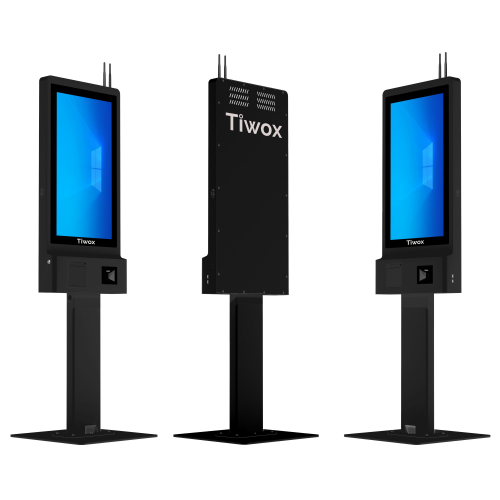 Tiwox K-3250B, 32" Led Panel, Intel i7 5.Gen, 16Gb Ram, 256Gb SSD, Wi-Fi, 80mm Barkod Yazıcı, 2D Okuyucu, KİOSK (Siyah)