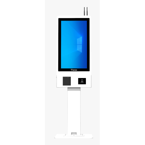 Tiwox K-3250W, 32" Led Panel, Intel i7 5.Gen, 16Gb Ram, 256Gb SSD, Wi-Fi, 80mm Barkod Yazıcı, 2D Okuyucu, KİOSK (Beyaz)