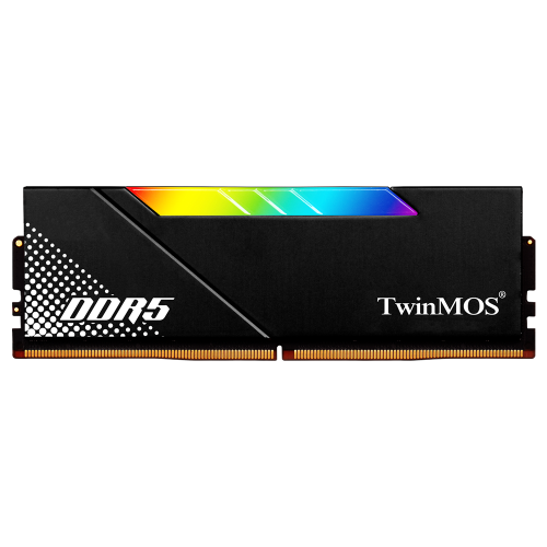 TwinMOS TMD516GB6000URGB36B, VoltX, 16GB,  DDR5, 6000MHz, CL36, 1.35V, RGB, Desktop Ram (Soğutuculu)