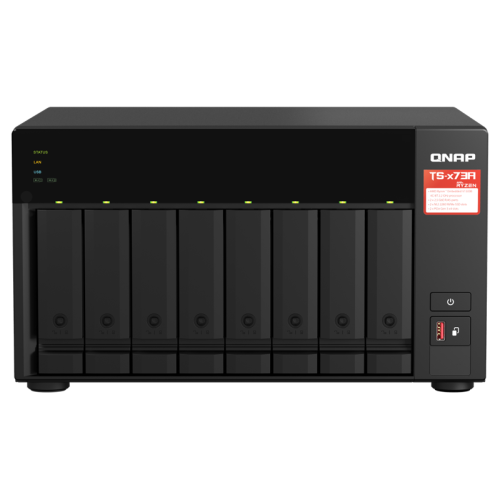 QNAP TurboNAS TS-873A 8Gb Ram 8xYuvalı Tower NAS